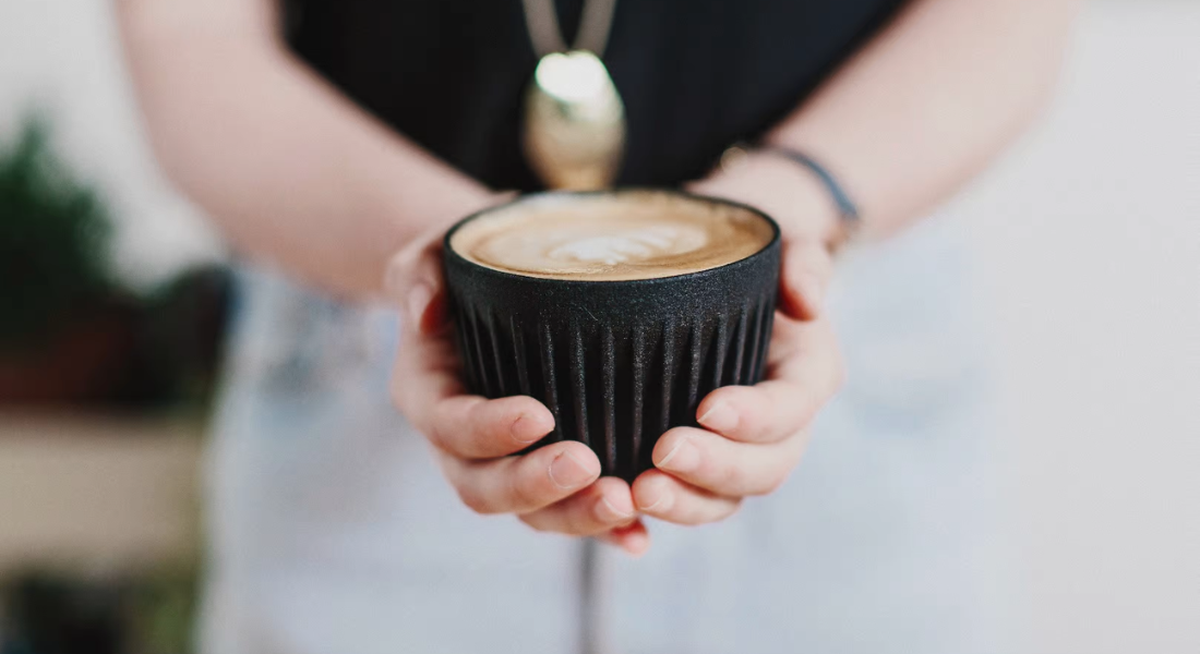 Award-winning reusable cups made from coffee waste