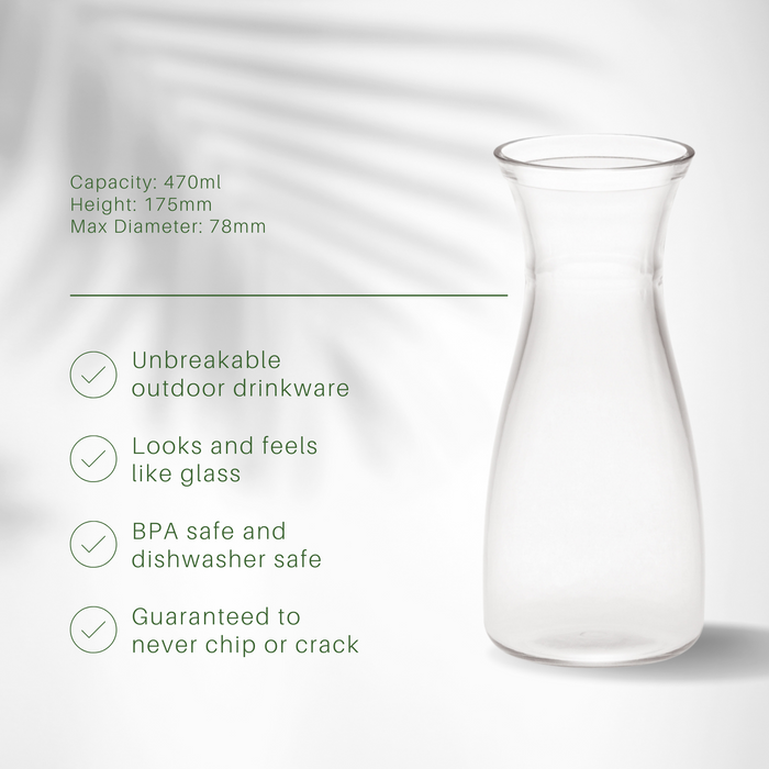 Plastic Small Decanter 470ml