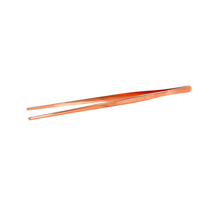 Copper Plated Cocktail Garnish Tongs 30cm