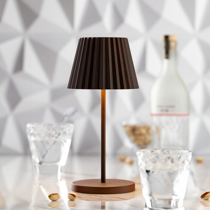 Dominica Mocha Cordless Table Lamp