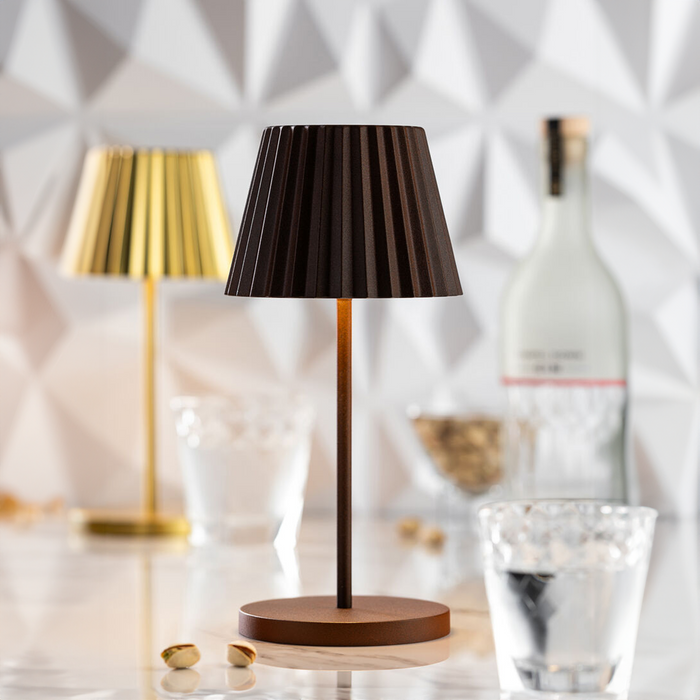 Dominica Mocha Cordless Table Lamp