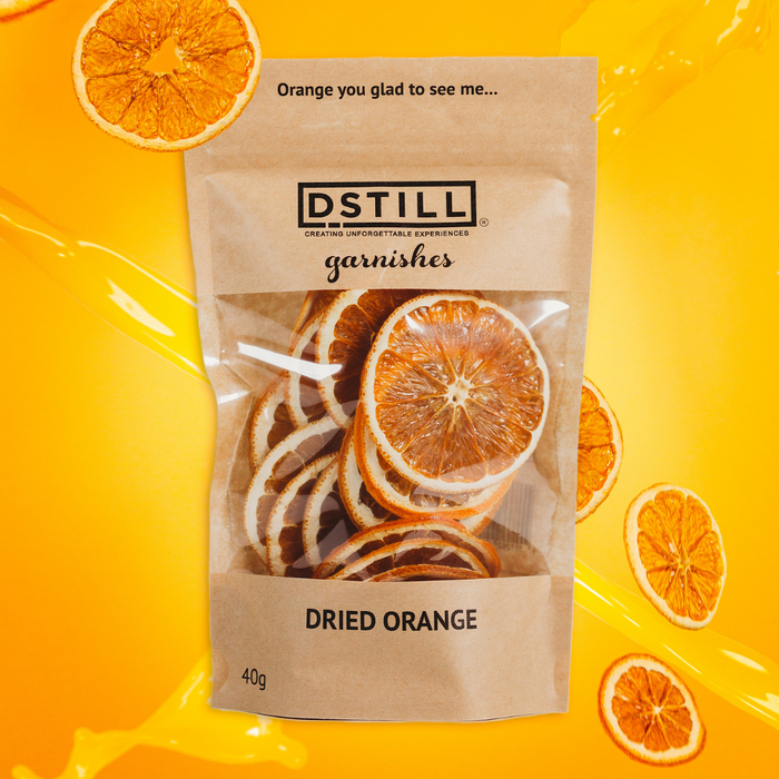 Dried Orange Cocktail Garnishes