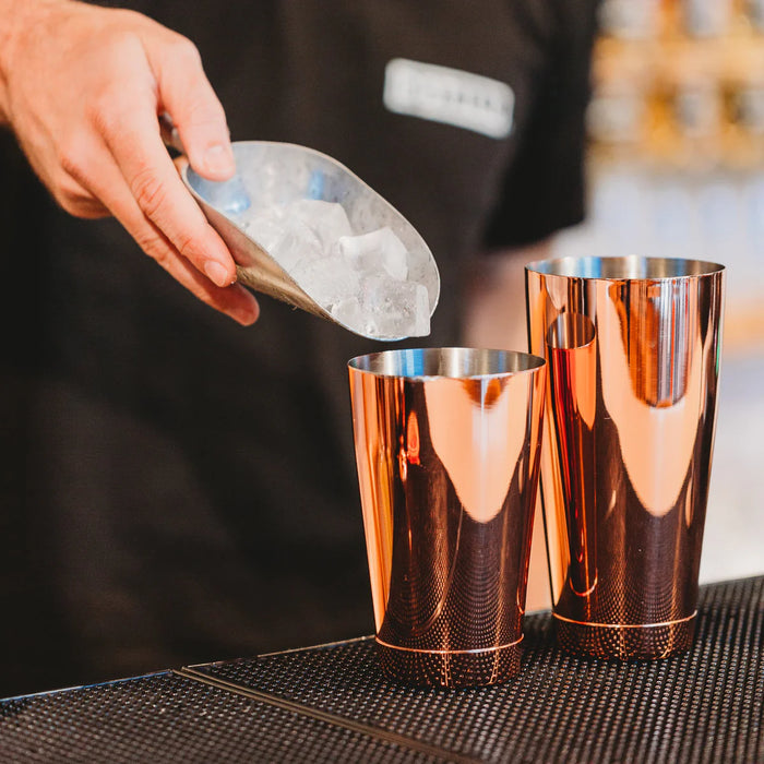 Copper Boston Tins Cocktail Shaker