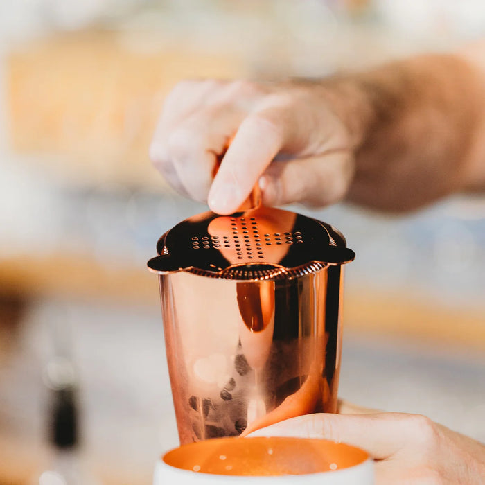 Copper Boston Tins Cocktail Shaker