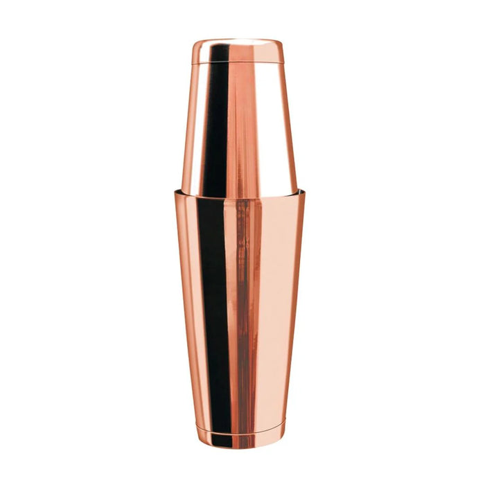 Copper Boston Tins Cocktail Shaker