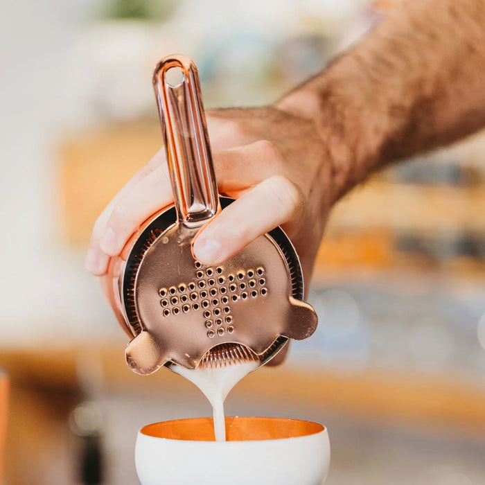 Copper Hawthorn Baron Cocktail Strainer