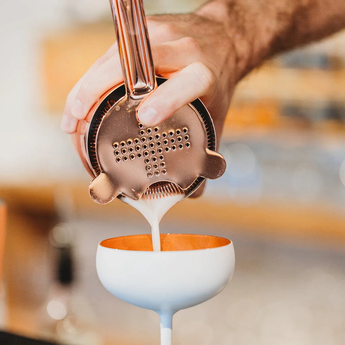 Copper Hawthorn Baron Cocktail Strainer