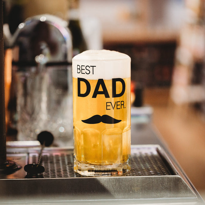 Unbreakable "Best Dad Ever" Beer Mug 1.1L Beer Glasses D-STILL Drinkware 