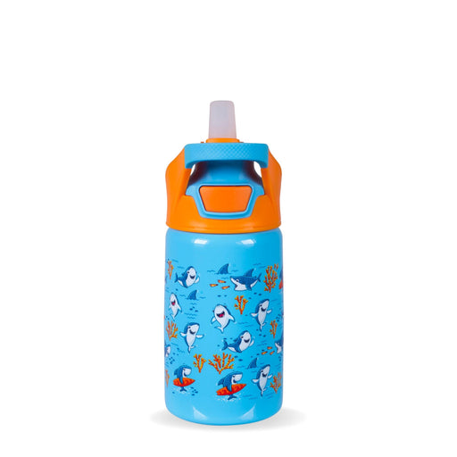 Yum Yum Surfing Sharkie Insulated Bottle 375ml D-STILL 