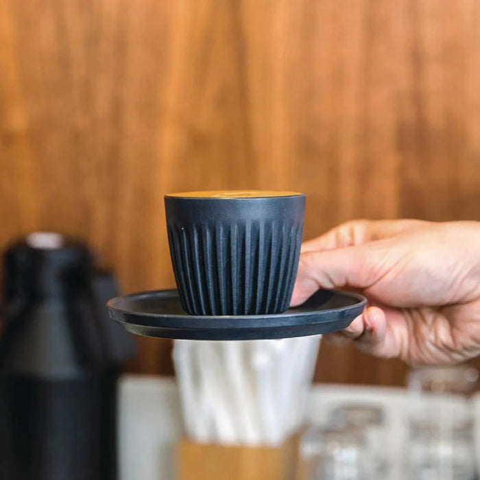 Reusable Charcoal Coffee Saucers (4pcs)