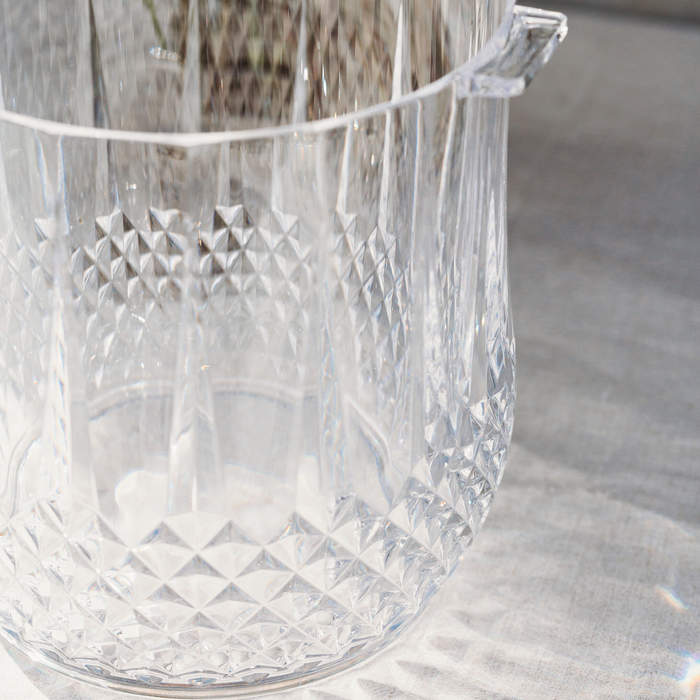 Plastic Crystal Champagne Bucket