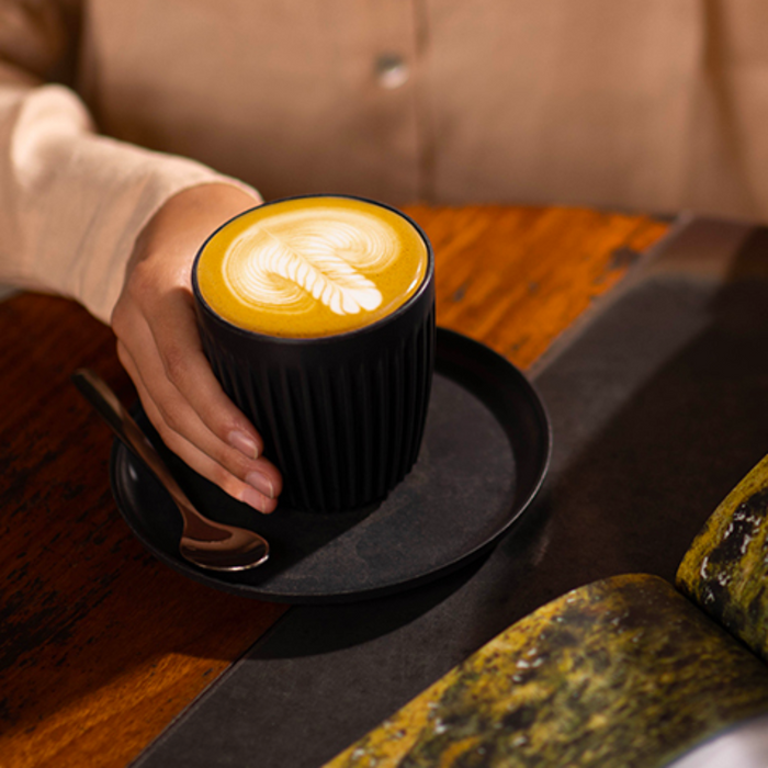 Reusable Charcoal Coffee Saucers (4pcs)