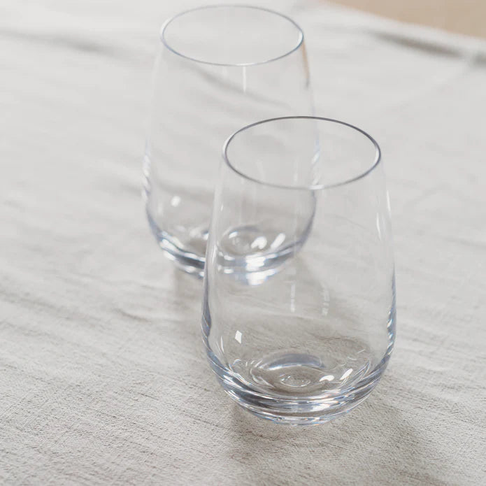 Plastic Stemless White Wine 350ml