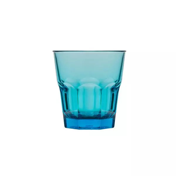 Plastic Coloured Aqua Tumbler 240ml