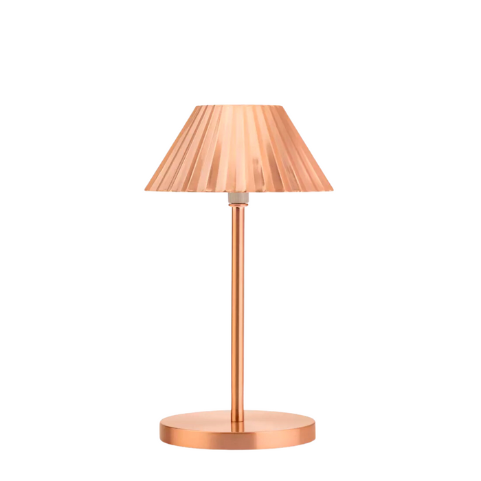 Aruba Copper Cordless Table Lamp