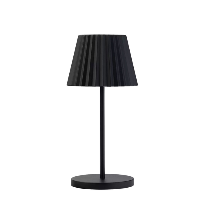 Dominica Black Cordless Table Lamp