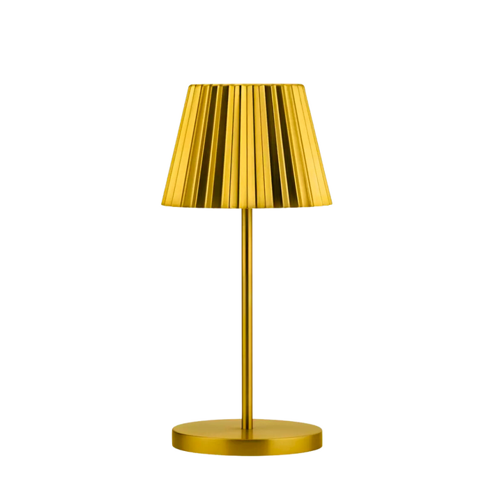 Dominica Gold Cordless Table Lamp