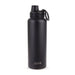 Insulated Challenger Black Water Bottle 1.1 Litre Insulated Water Bottle Oasis 